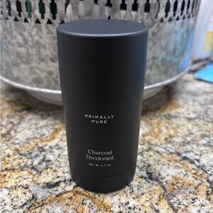 Primally Pure Charcoal Deodorant - Black